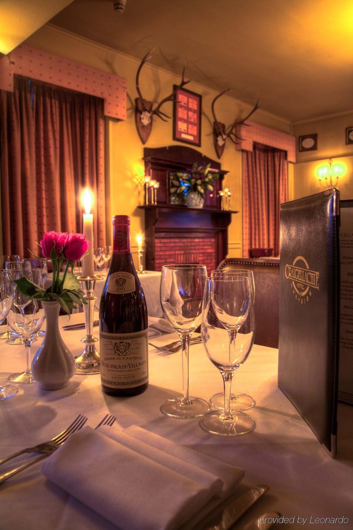 Craigellachie Hotel Of Speyside Restaurante foto